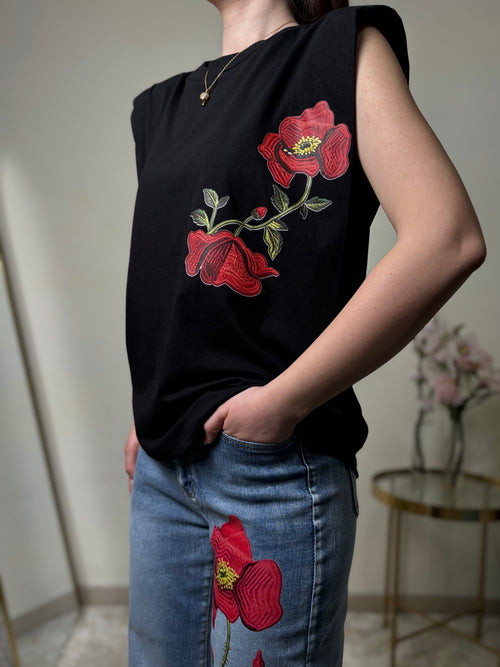 Maglia “Papavero”