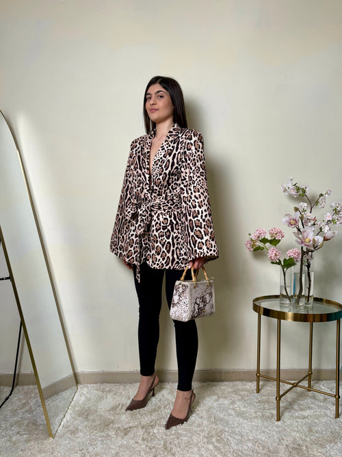 Blazer “Animalier”