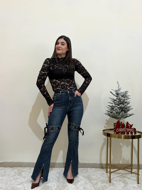 Jeans “Stringato”