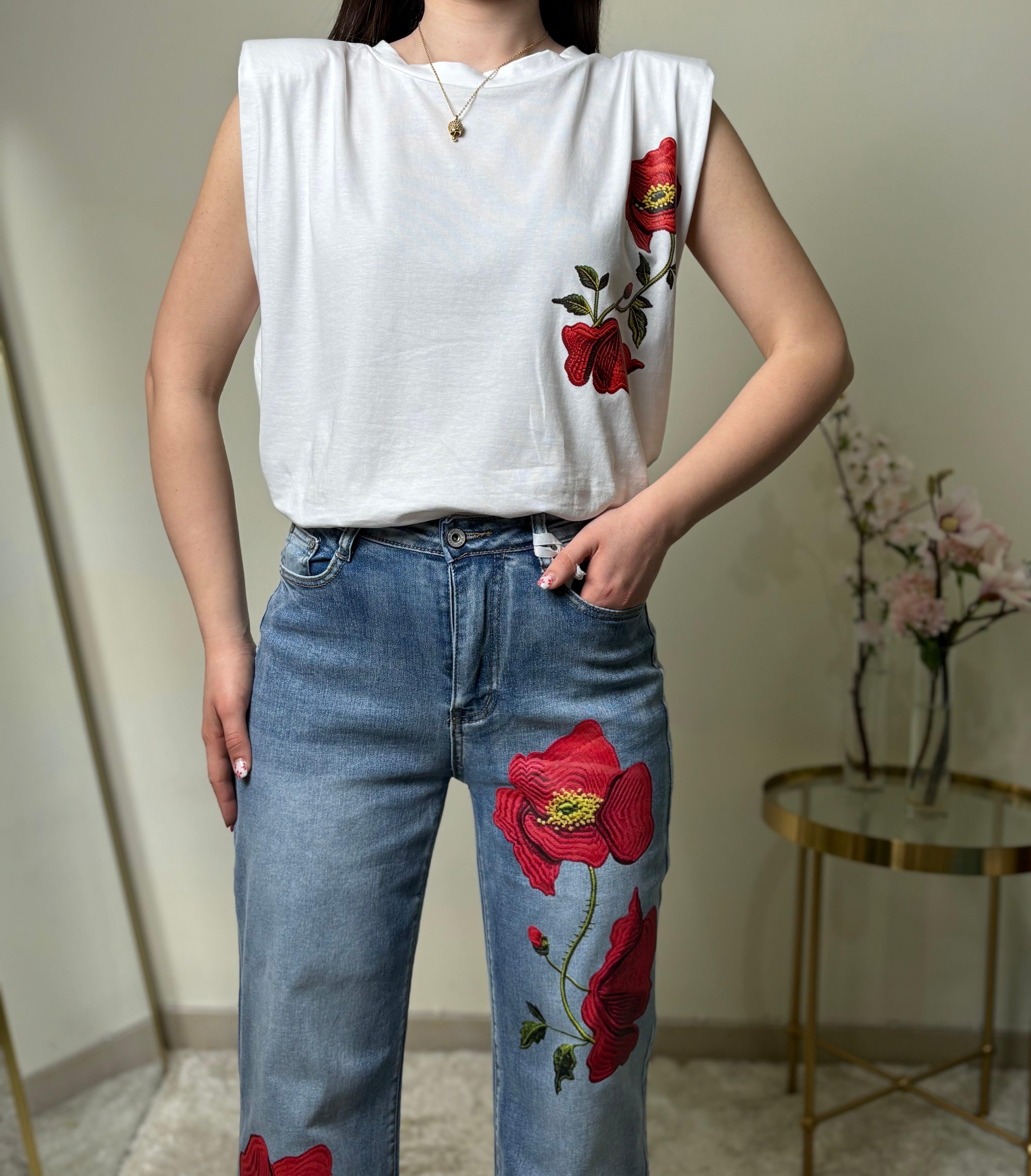 Jeans “Papavero”