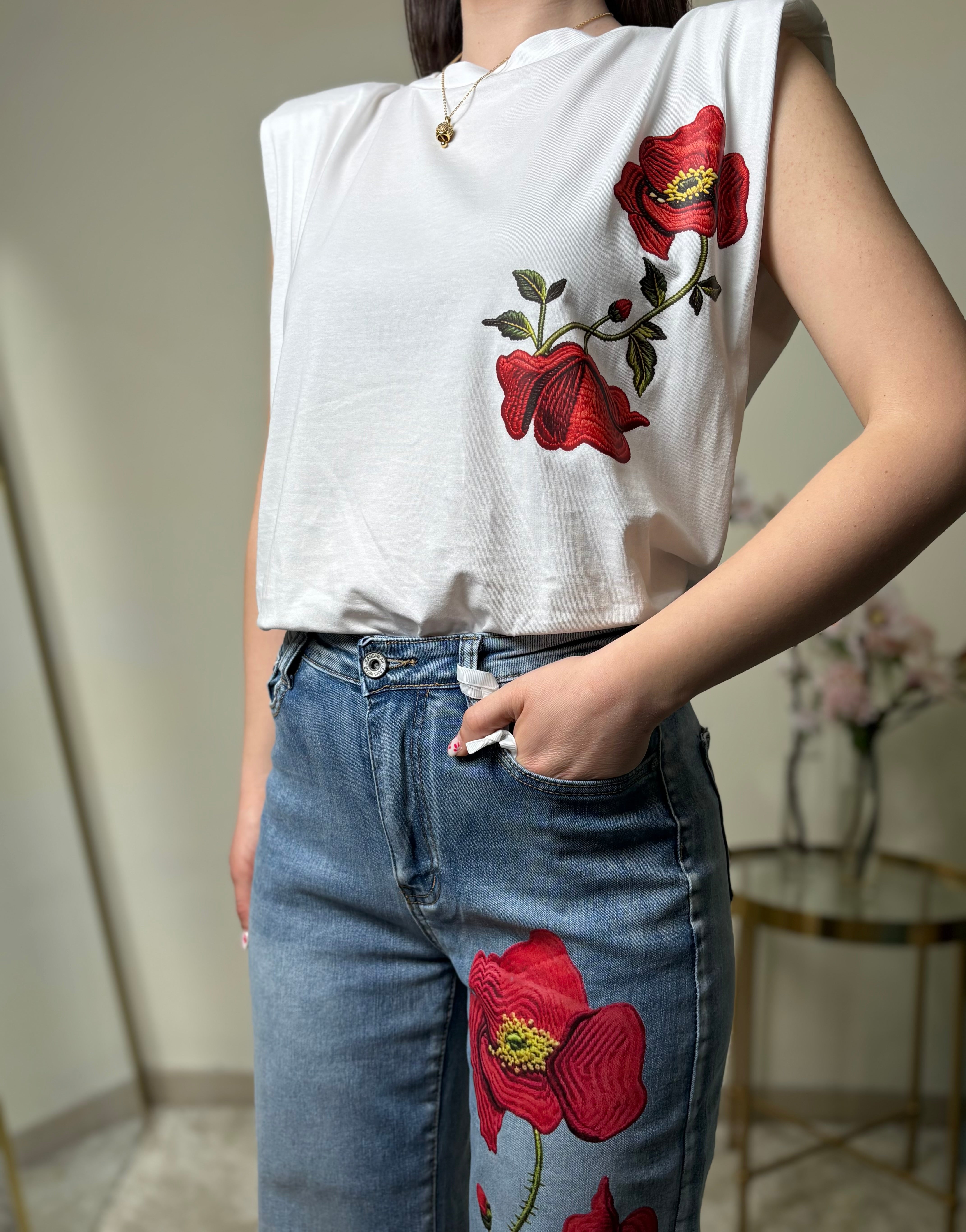 Jeans “Papavero”