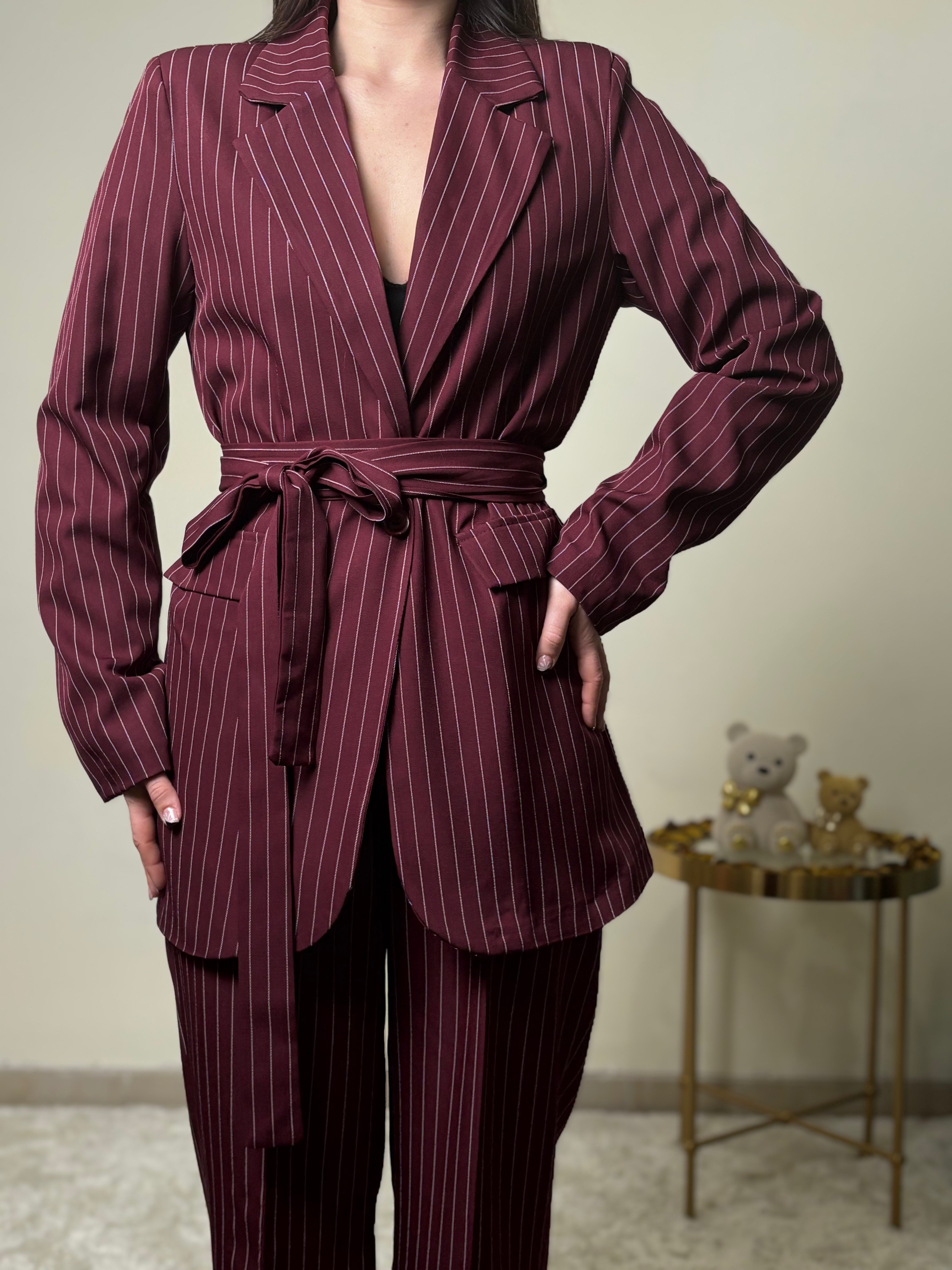 Tailleur “Righe”