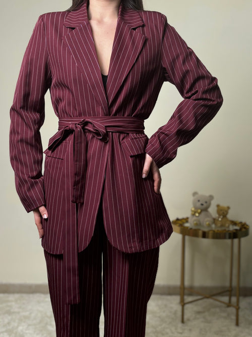 Tailleur “Righe”