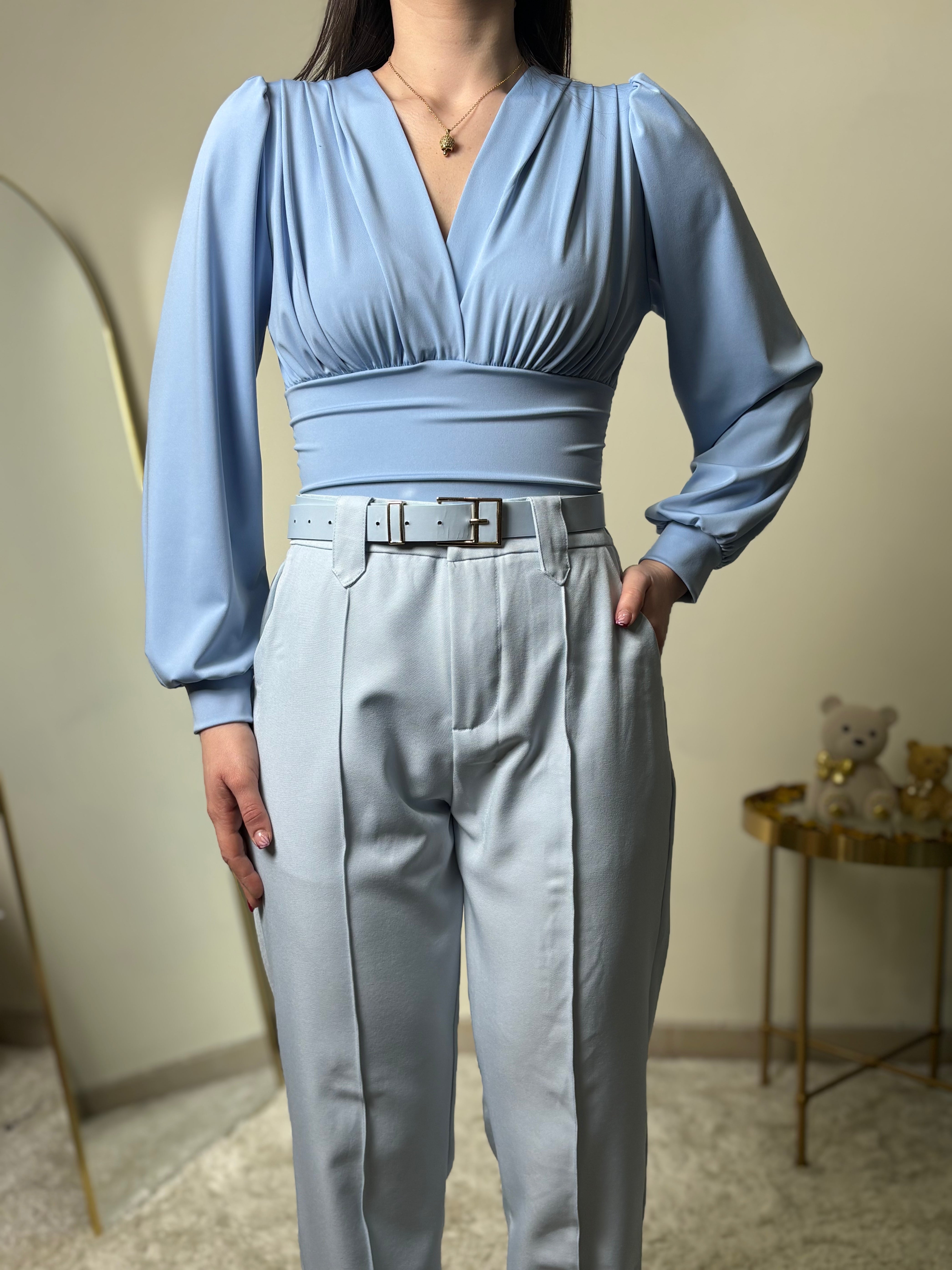 Pantalone “Zucchero a velo”