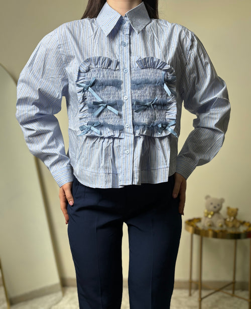 Camicia “Fiocco Azzurro”