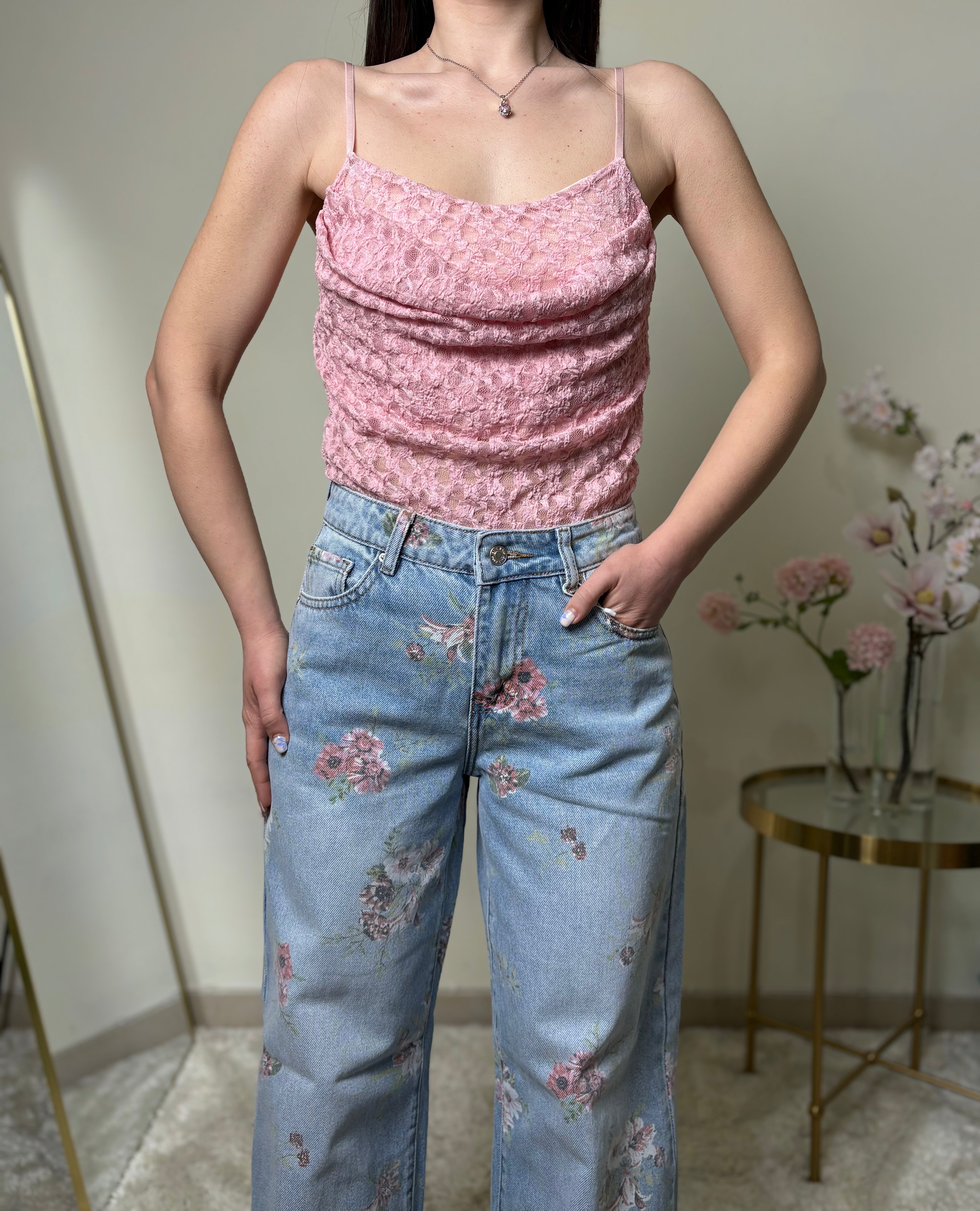 Jeans “Fiori di Primavera”