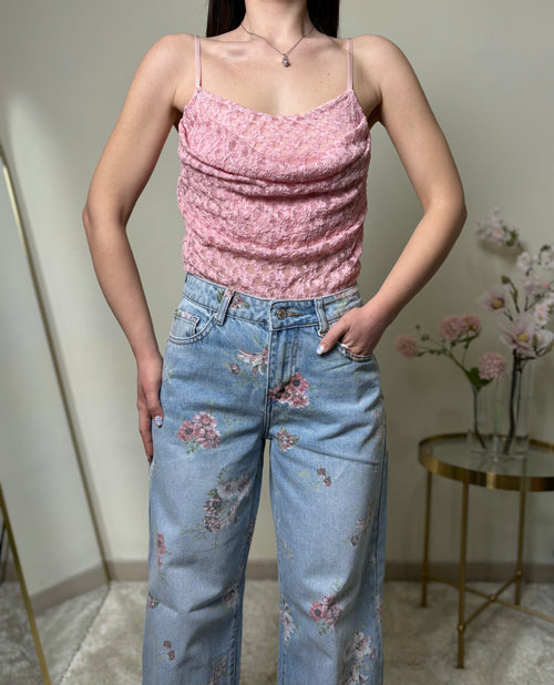 Jeans “Fiori di Primavera”