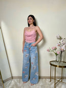 Jeans “Fiori di Primavera”