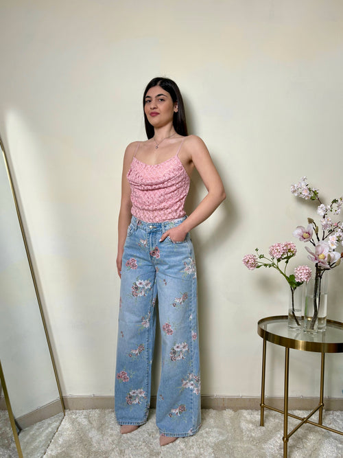 Jeans “Fiori di Primavera”