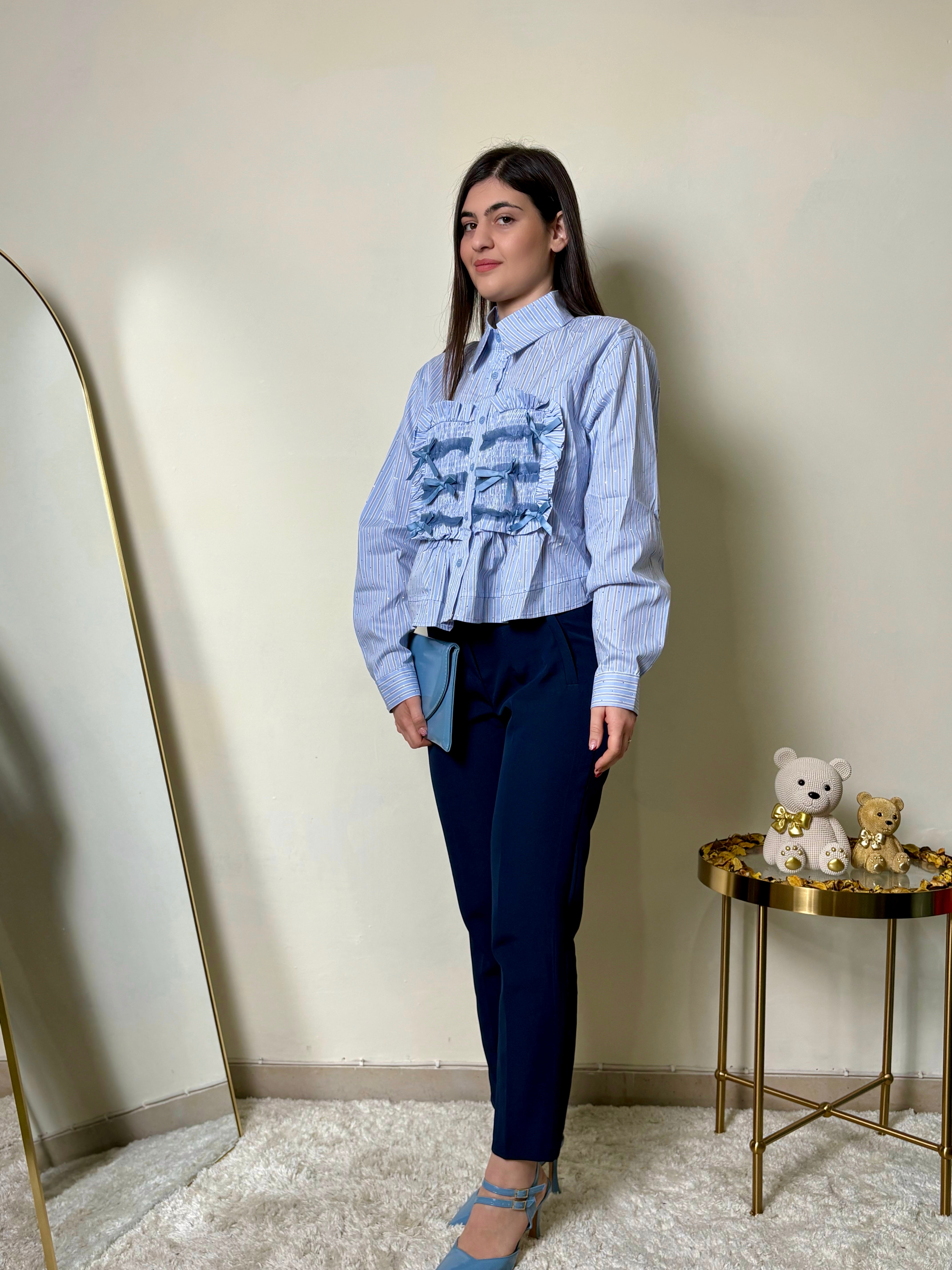 Camicia “Fiocco Azzurro”