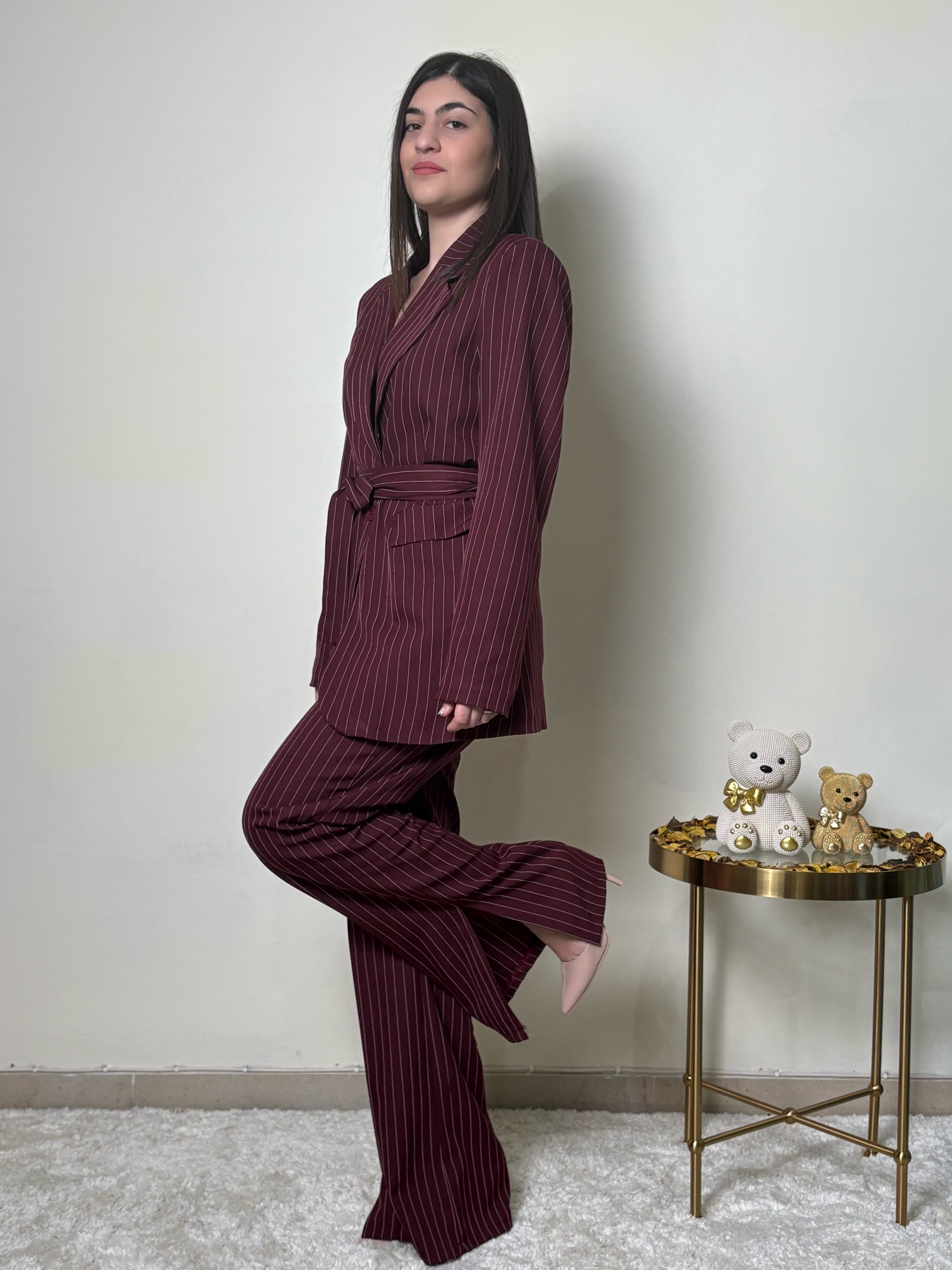 Tailleur “Righe”