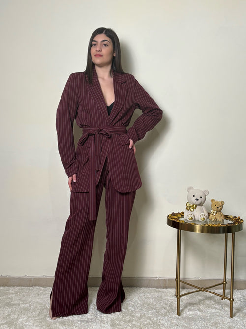 Tailleur “Righe”